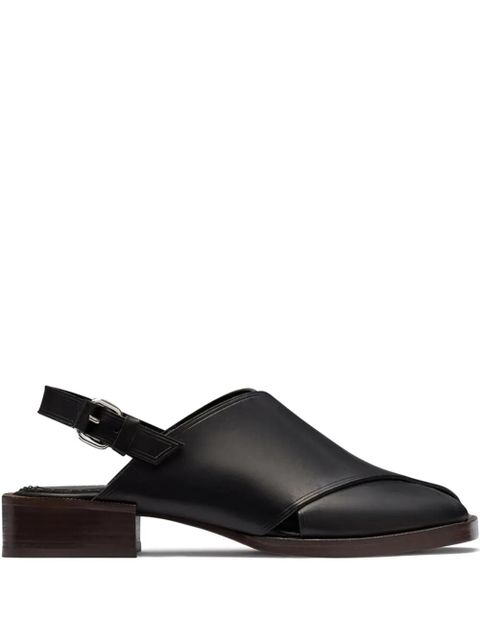 LEMAIRE Cross sandals - Black - zdjęcie produktu nr 1