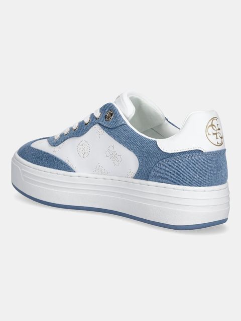 Guess sneakersy SWOLE4 damskie kolor niebieski FLPSW4 DEN12 - zdjęcie produktu nr 2