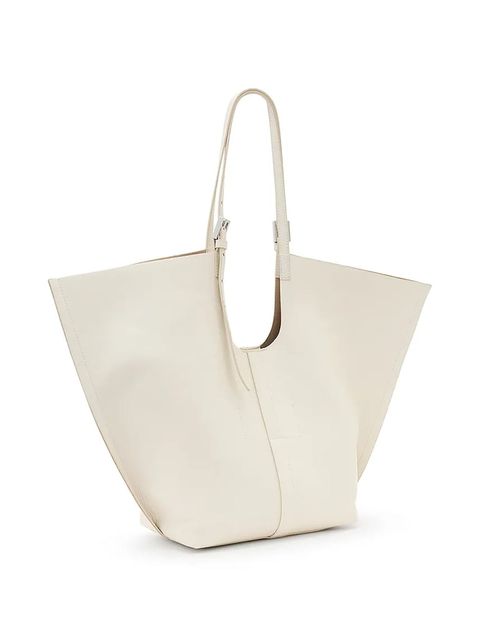 AllSaints torebka skórzana ARA kolor biały W312XC