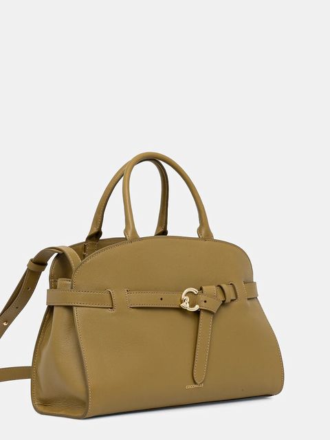 Coccinelle torebka skórzana SABINE kolor zielony E1 TLA 18 04 01 - zdjęcie produktu nr 2