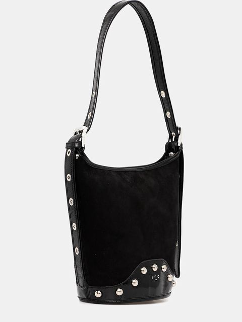 IRO torebka skórzana WM44SMALLZYKEBI kolor czarny ZYKEBI - zdjęcie produktu nr 2