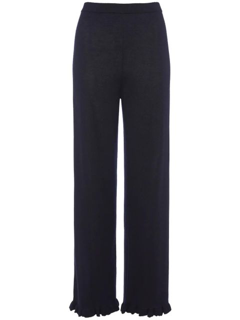 ERES Bernard straight-leg pajama trousers - Blue - zdjęcie produktu nr 1