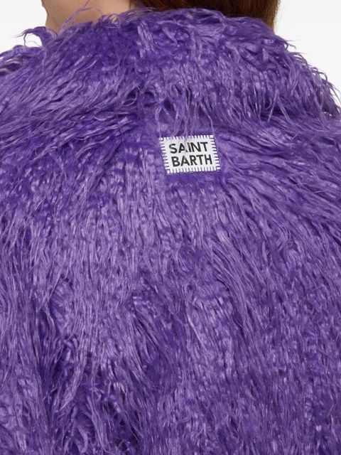 MC2 Saint Barth faux-fur coat - Purple