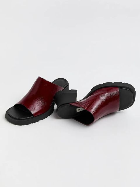 Miista klapki skórzane Ini