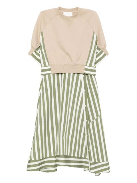 3.1 Phillip Lim striped combo dress - Neutrals - zdjęcie produktu nr 1