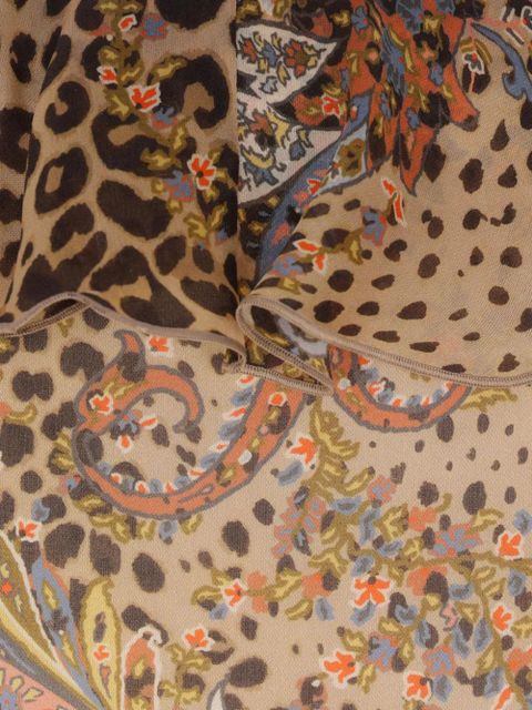 ETRO printed silk shirt - Neutrals