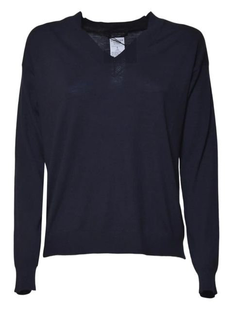 Weekend Max Mara V-neck top - Blue