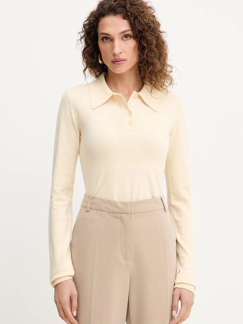 Silvian Heach sweter BUCERS damski kolor beżowy lekki GPA25555PO - zdjęcie produktu nr 1