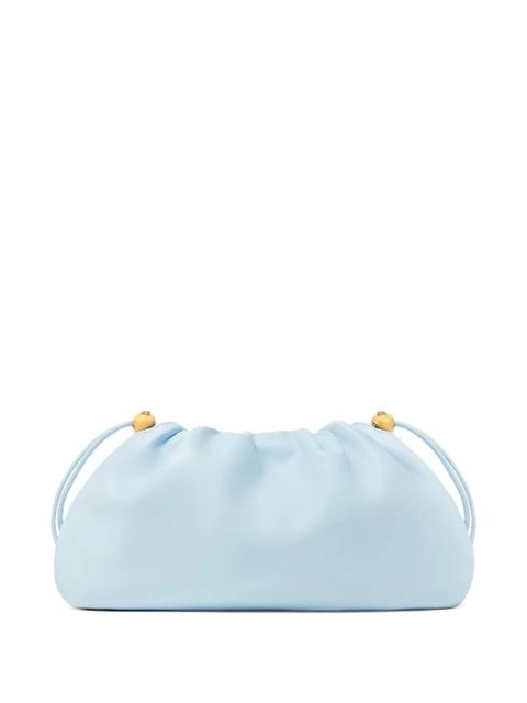 Versace mini Tag logo clutch bag - Blue - zdjęcie produktu nr 2