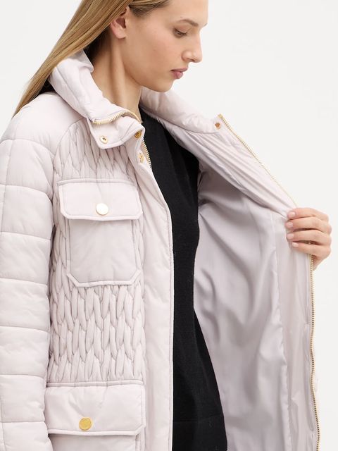 Marciano by Guess kurtka IRIEL kolor różowy przejściowa 5BGL19 7119A