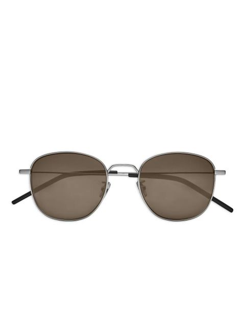 Saint Laurent round-frame sunglasses - Silver - zdjęcie produktu nr 1