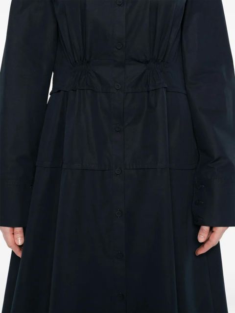 Jil Sander organic cotton dress - Blue