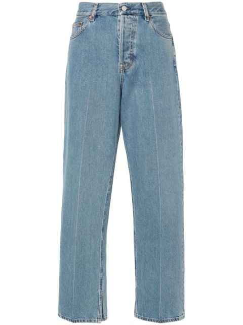 Gucci low-rise straight-leg jeans - Blue