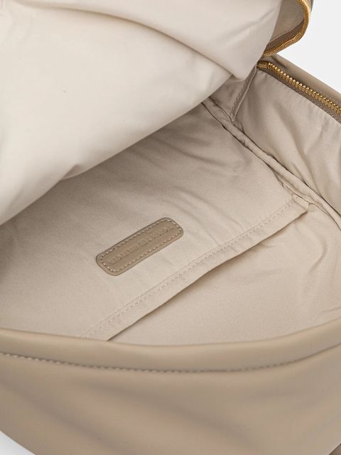 Tommy Hilfiger plecak damski kolor beżowy mały gładki AW0AW18001