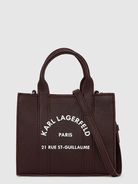 Karl Lagerfeld torebka K/RSG kolor bordowy A4W30266 - zdjęcie produktu nr 1