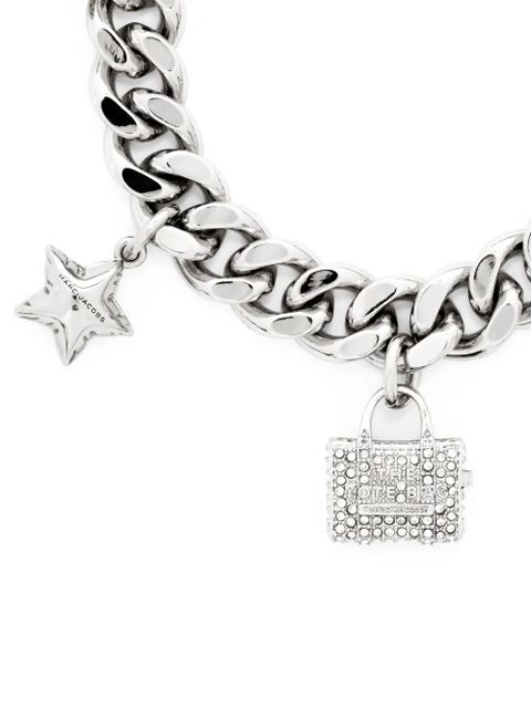 Marc Jacobs The Pavé Mini Icon charm bracelet - Silver - zdjęcie produktu nr 2