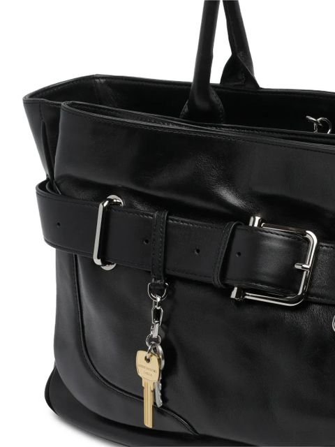 Osoi carabiner brocle tote bag - Black