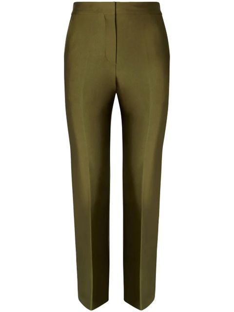 Tory Burch twill trousers - Green - zdjęcie produktu nr 1