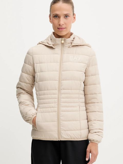 EA7 Emporio Armani kurtka kolor beżowy przejściowa TNF8Z.8NTB23 - zdjęcie produktu nr 1