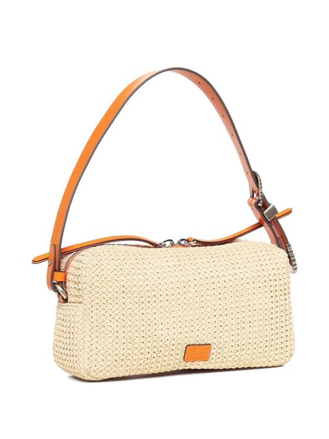 PINKO logo-patch cross body bag - Neutrals