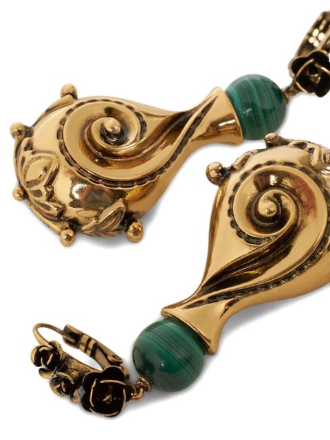 ETRO paisley earrings - Gold