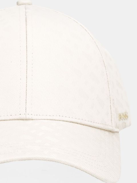 BOSS czapka z daszkiem kolor beżowy 50544410 - zdjęcie produktu nr 2