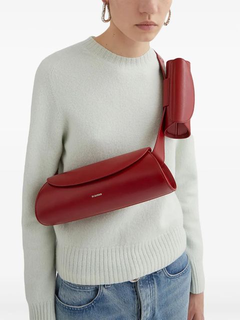 Jil Sander small Cannolo Iconic Line tote bag - Red