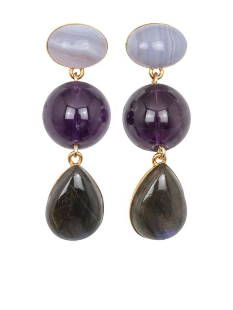 Jennifer Behr Natalia drop earrings - Gold - zdjęcie produktu nr 1