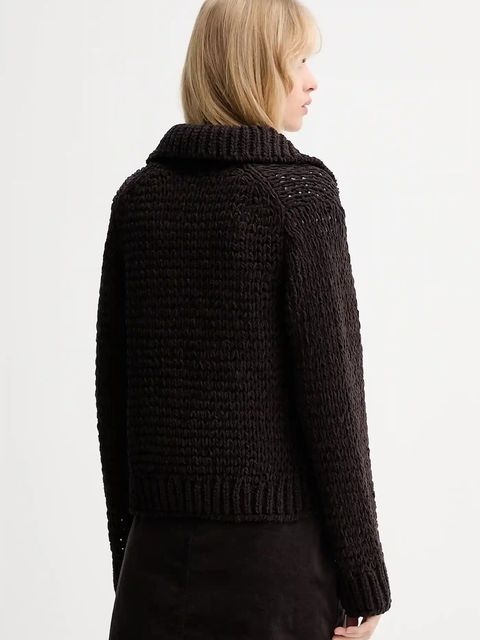 Marc O'Polo kardigan damski kolor brązowy 508607661083