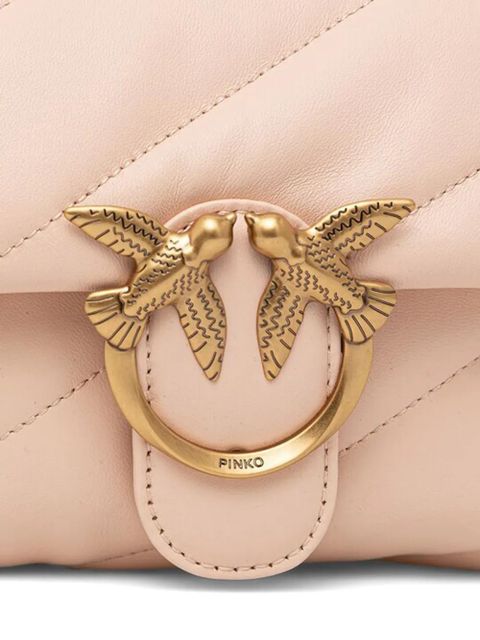 PINKO small Love quilted shoulder bag