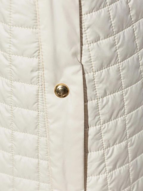 Moncler quilted button-fastening midi skirt - Neutrals