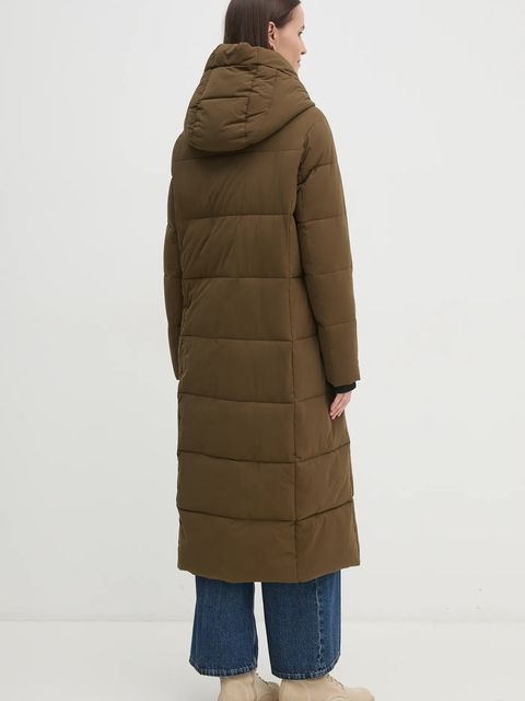 Sandro Ferrone kurtka damska kolor zielony zimowa