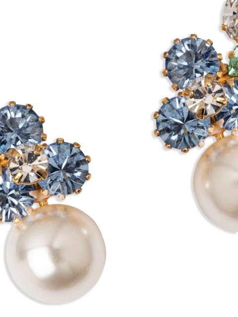 Jennifer Behr Vivi earrings - Blue