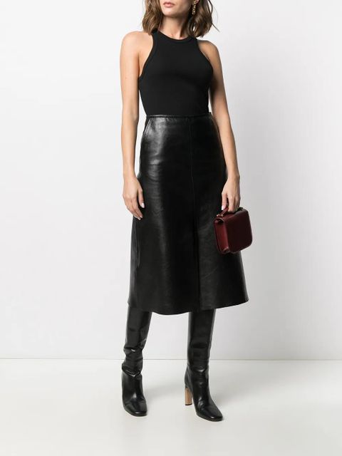 ANINE BING Eva racerback tank top - Black - zdjęcie produktu nr 2