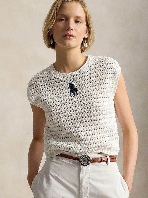 Polo Ralph Lauren sweter damski bawełniany - zdjęcie produktu nr 1