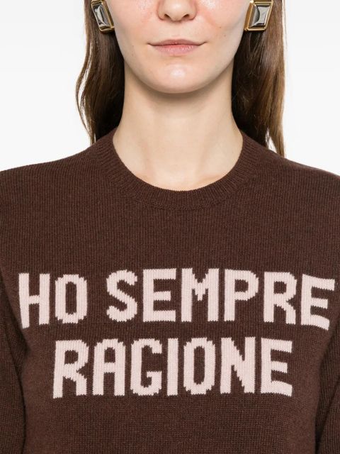 MC2 Saint Barth Sempre Ragione sweater - Brown