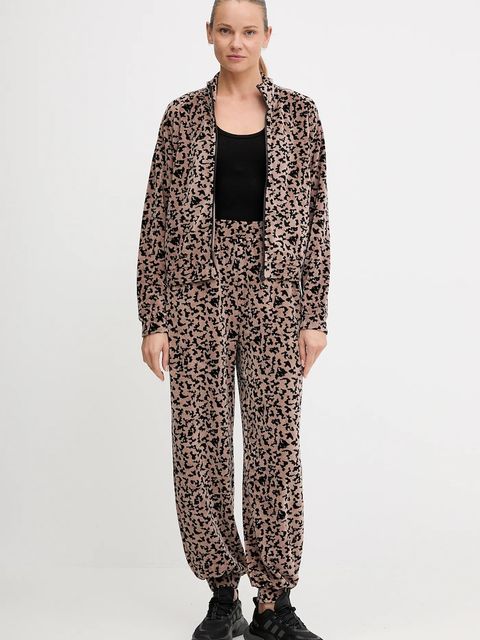 EA7 Emporio Armani dres damski kolor brązowy AF15937.7W000665 - zdjęcie produktu nr 1