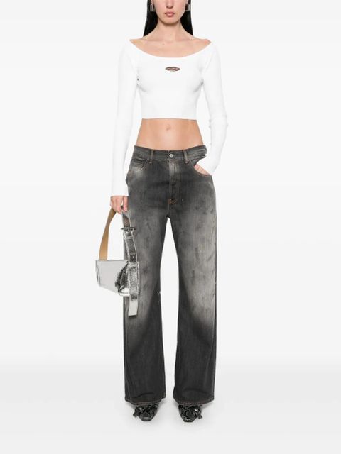 Diesel M-Vera-Ls T-shirt - White - zdjęcie produktu nr 2