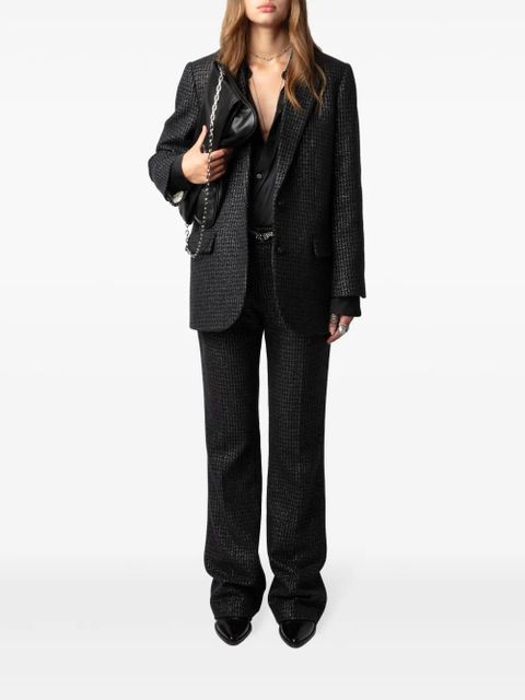Zadig&Voltaire Viva Car blazer - Black