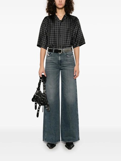 Diesel 1978 D-Akemi wide-leg jeans - Blue - zdjęcie produktu nr 2