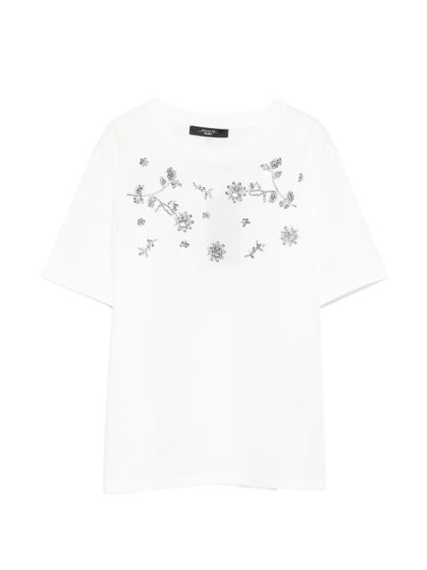 Weekend Max Mara WKDAGILE floral T-shirt - White - zdjęcie produktu nr 1