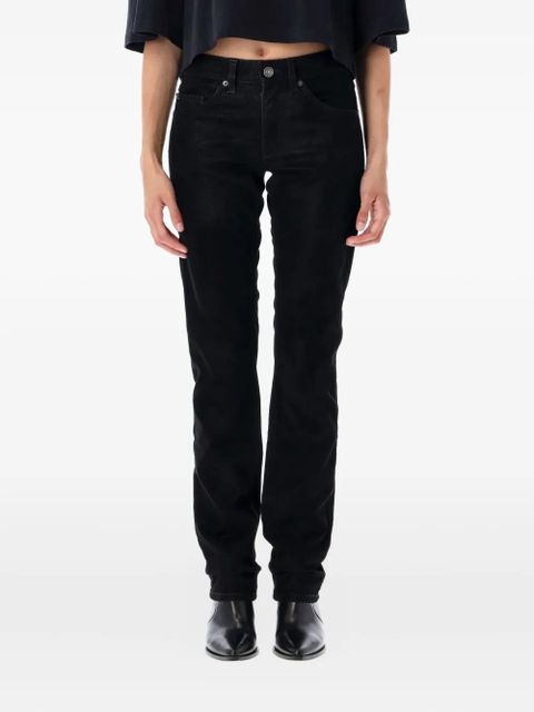 MARANT ÉTOILE eco leather trousers - Black - zdjęcie produktu nr 1