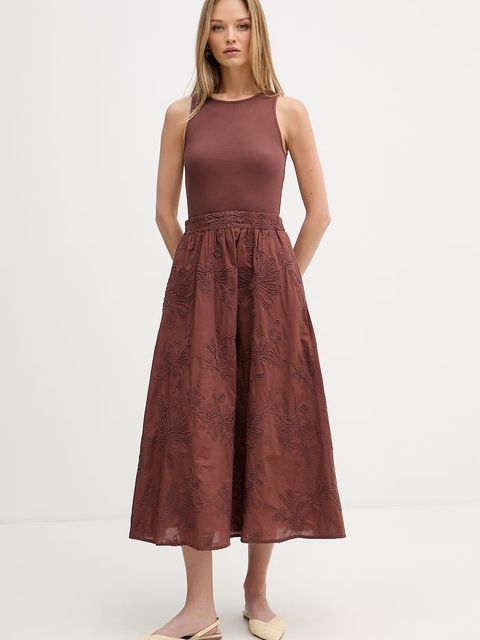 United Colors of Benetton sukienka z bawełną - zdjęcie produktu nr 1