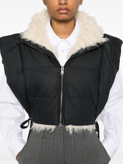 MARANT ÉTOILE Hoodiali gilet - Black