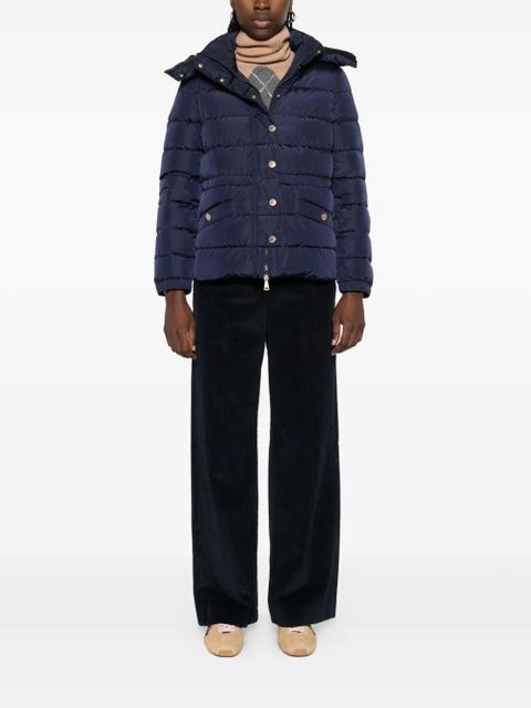 Weekend Max Mara Sax hooded button down jacket - Blue - zdjęcie produktu nr 2