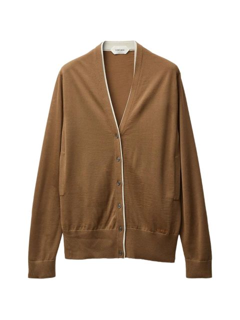 Versace V-neck cardigan - Brown - zdjęcie produktu nr 1