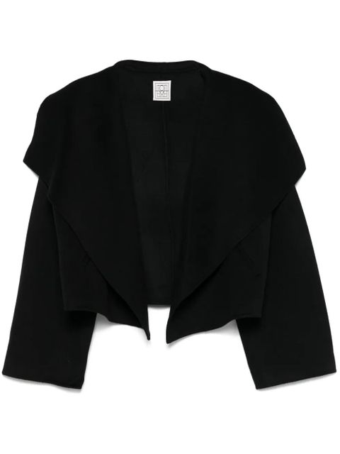 TOTEME Signature Double jacket - Black - zdjęcie produktu nr 1