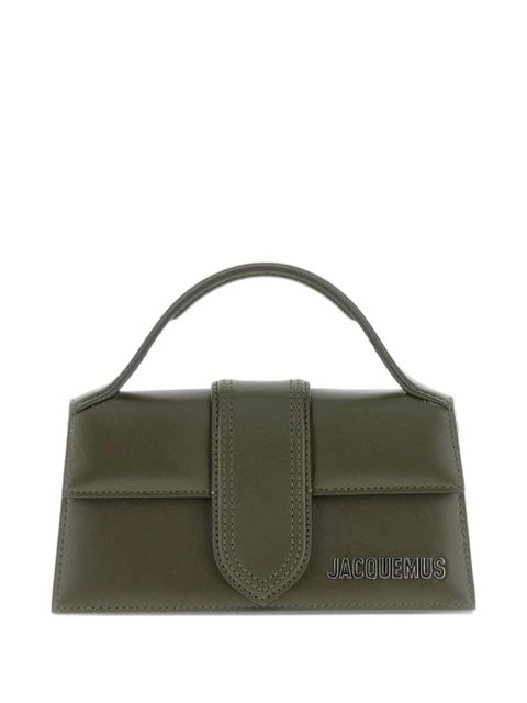 Jacquemus leather top-handle shoulder bag - Green - zdjęcie produktu nr 1