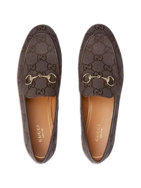 Gucci Jordaan loafers - Brown