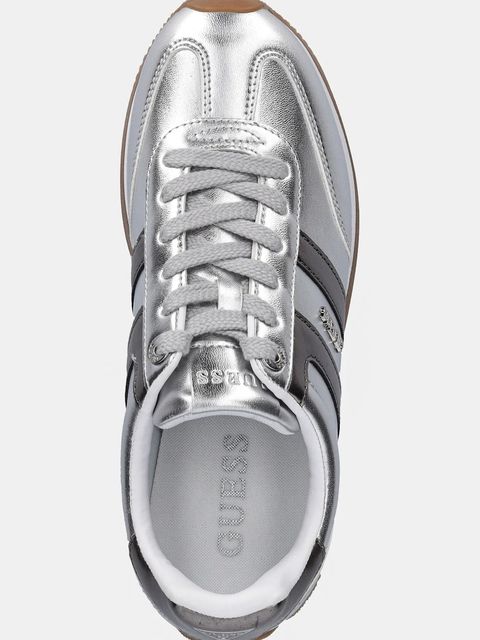 Guess sneakersy SAPHIA damskie kolor srebrny FLTSAP LEM12